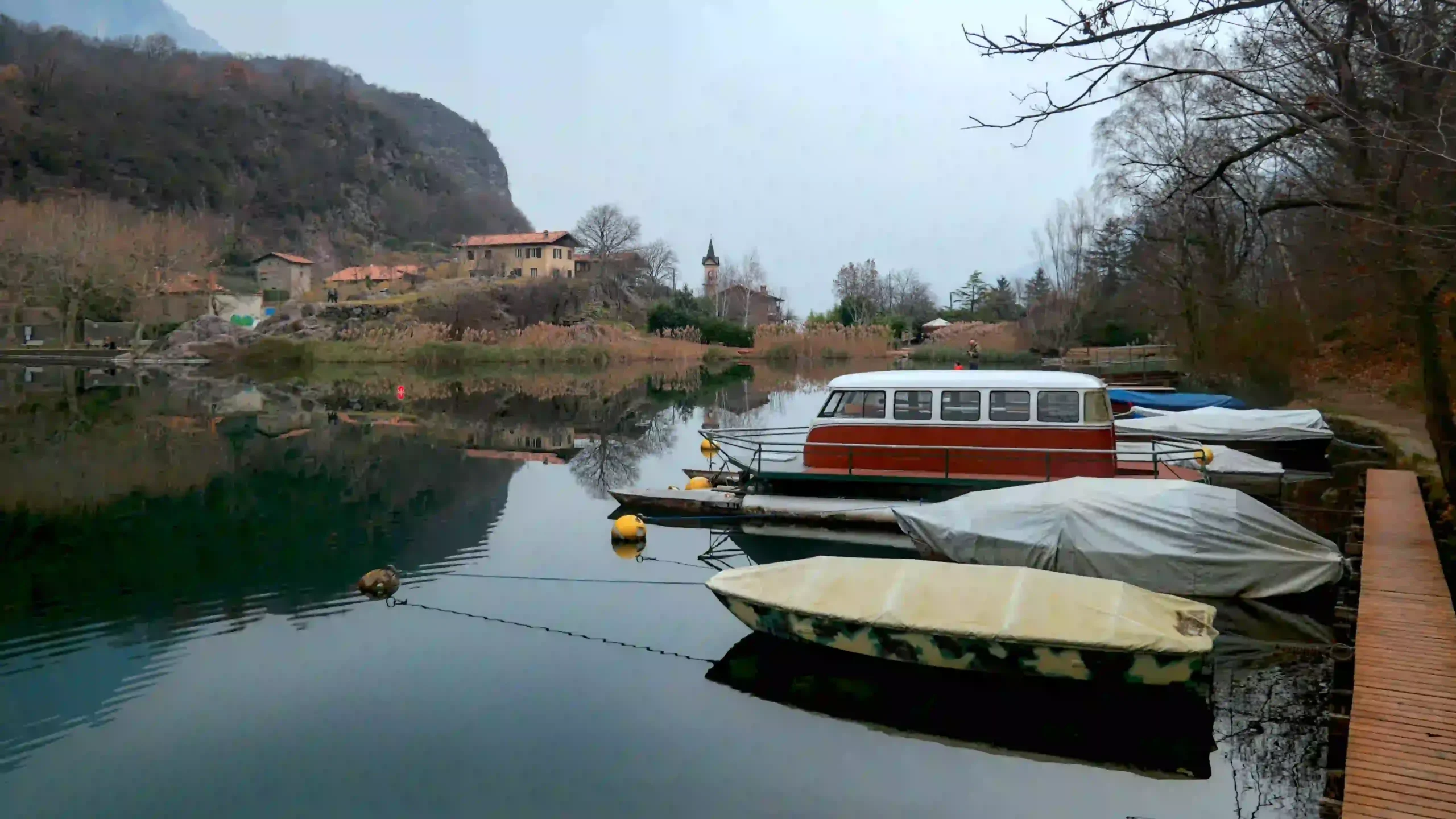 Dettaglio del porticciolo