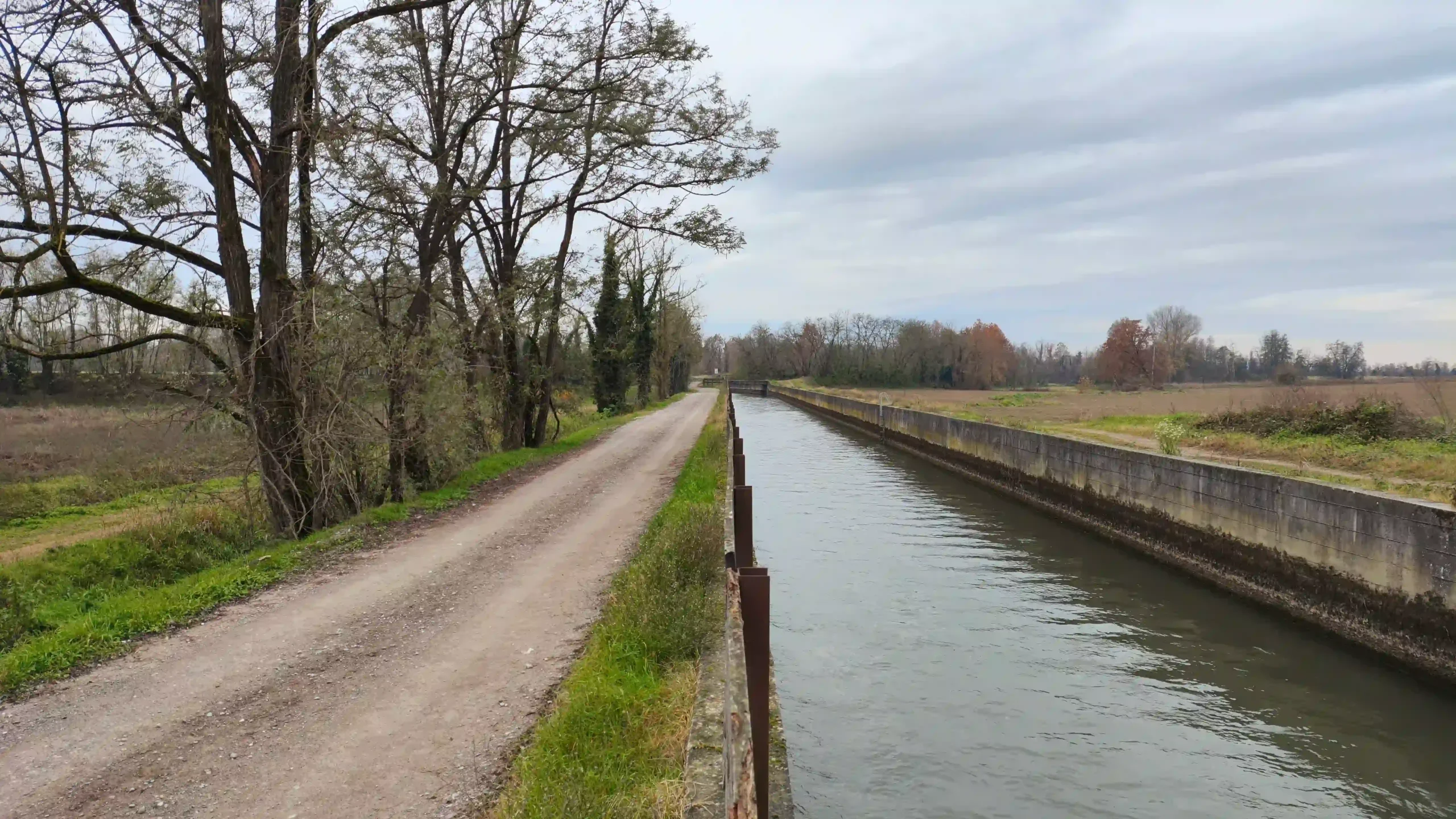 Passeggiata lungo lo scolmatore di Genivolta