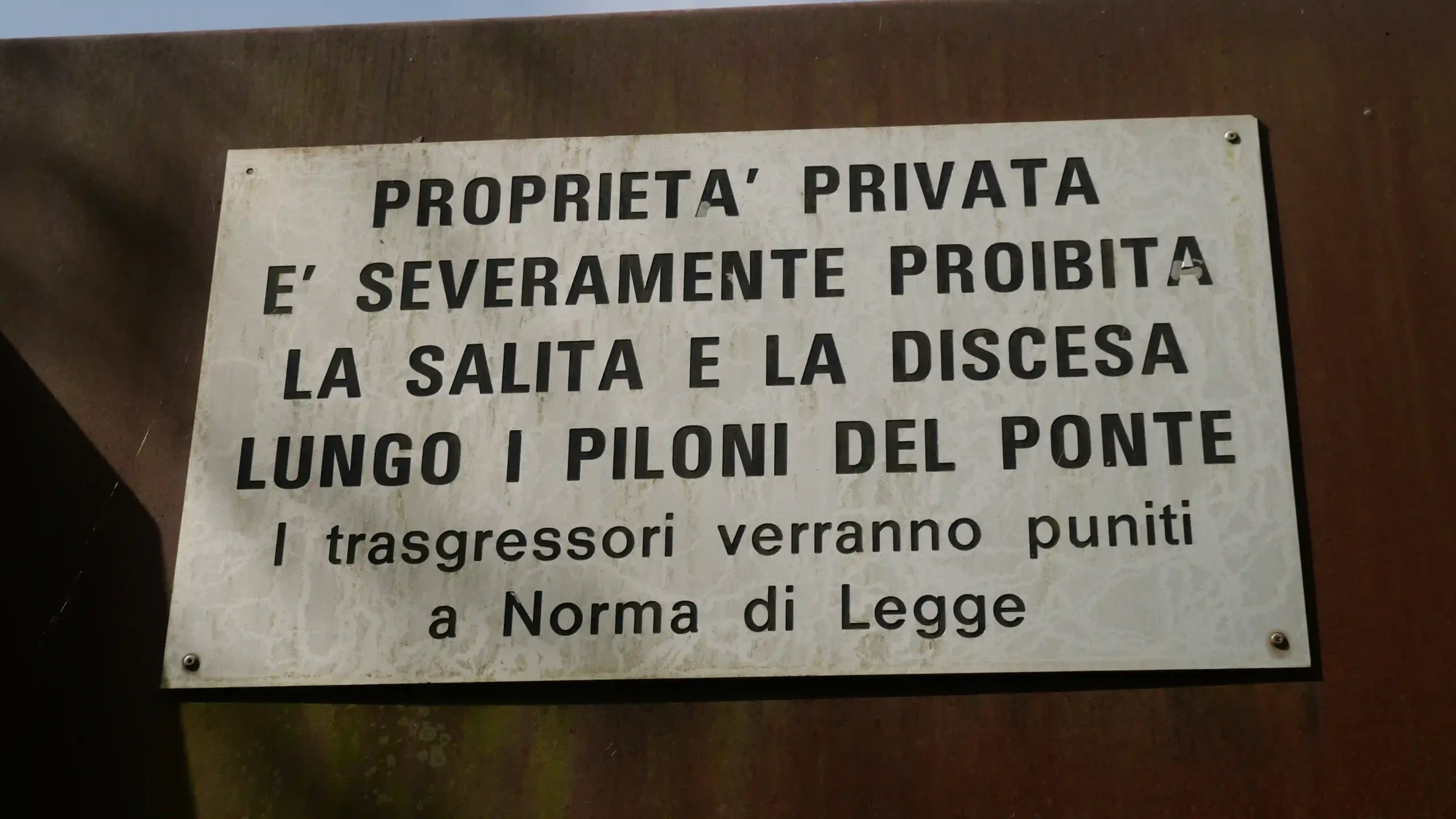 Cartello di divieto