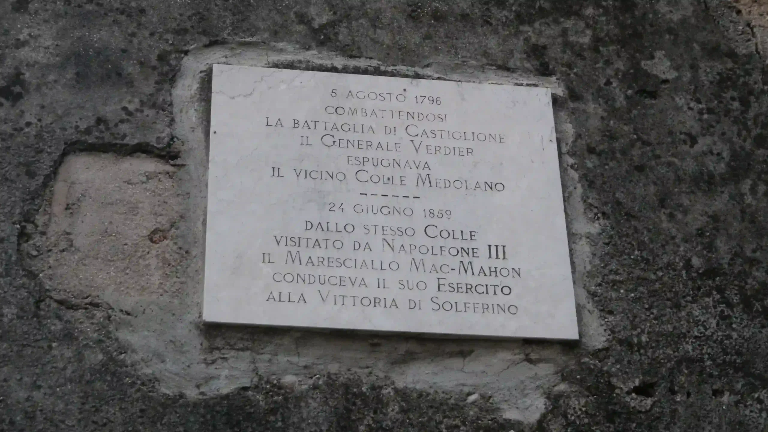Targa Monte Medolano